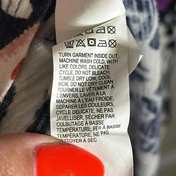 Lucky Brand Maxi Dress Cotton Blend Boho Southwestern Print Size 3X - Picture 6 of 7